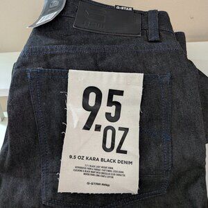 G-Star Raw Triple "A" Raw Straight Kara 9.5oz Denim Jeans